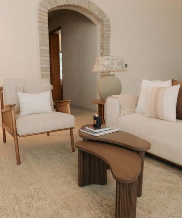 Handcrafted coffee table
