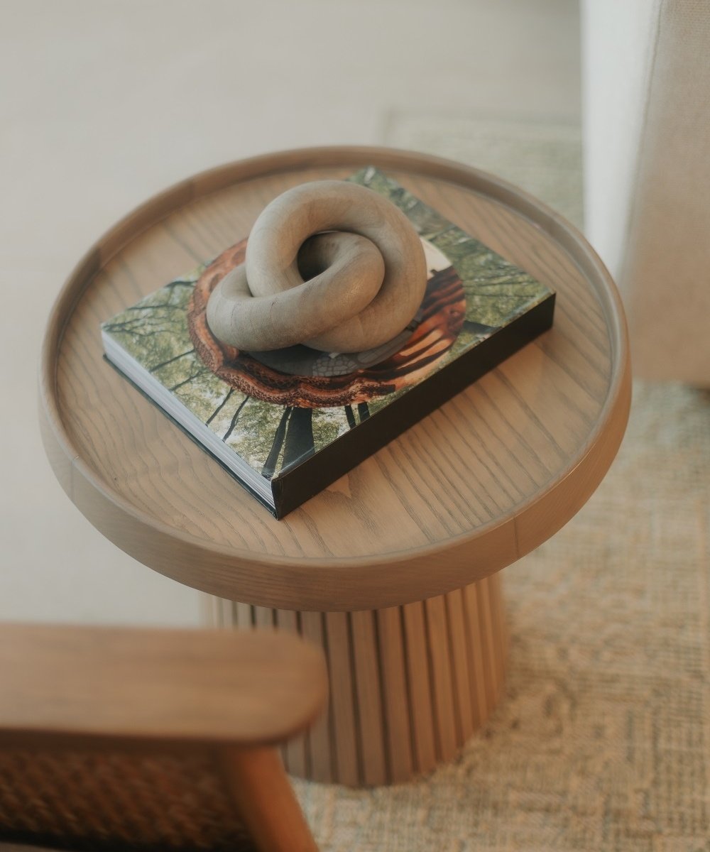 Abstract modern sculpture