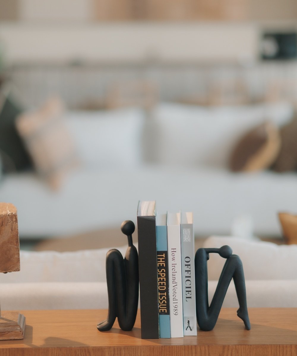 Thinker Statue Bookends