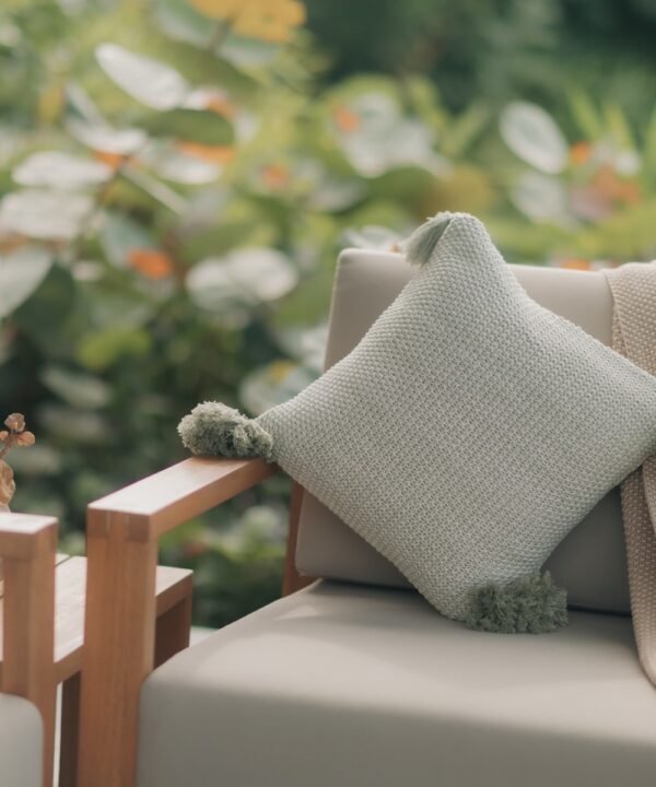 Linen Throw Pillow Cover