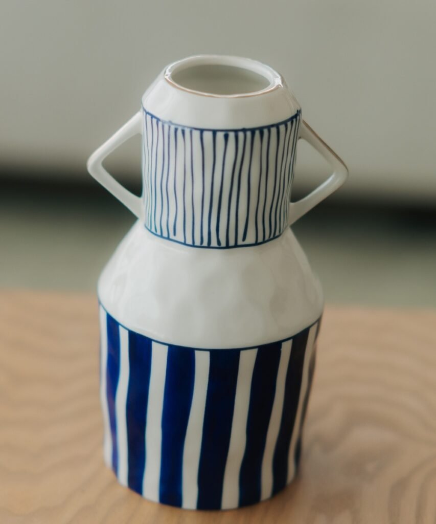 Handmade ceramic vase