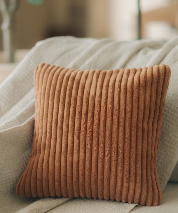 Peach Pillow Cover