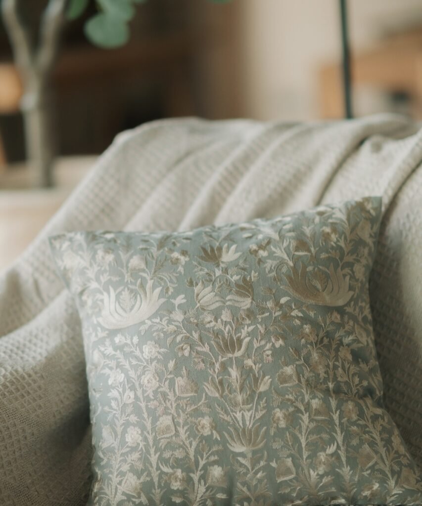 Embroidered Cushion Cover