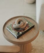 Wooden side table