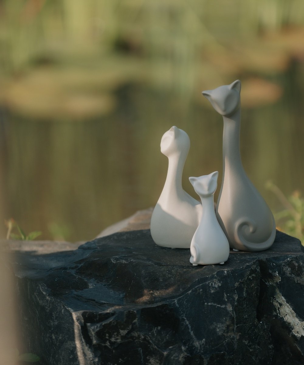 abstract modern sculpture