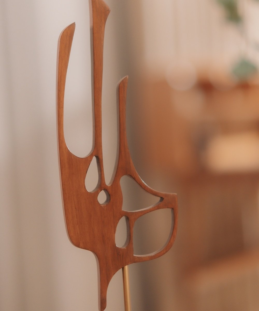 Abstract Wooden Sculpture