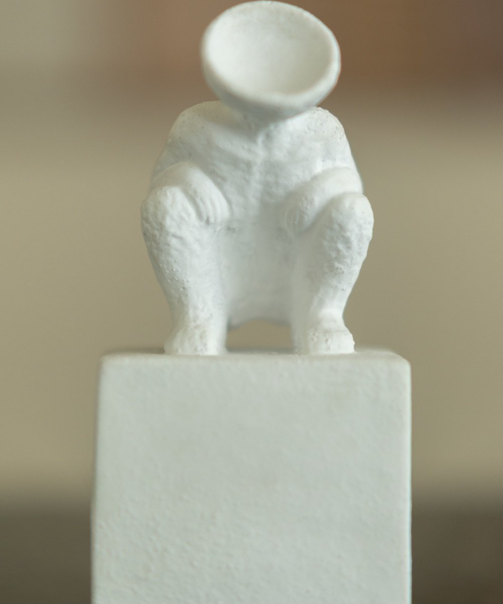 Minimal Abstract Statue Bookends,