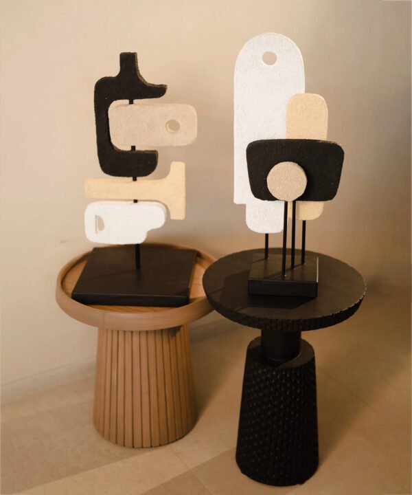 Modern Abstract Geometric Sculptures - Image 5