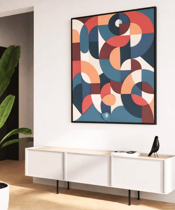 The Vivid Geometry Collection – Designer Wall Art - Image 4