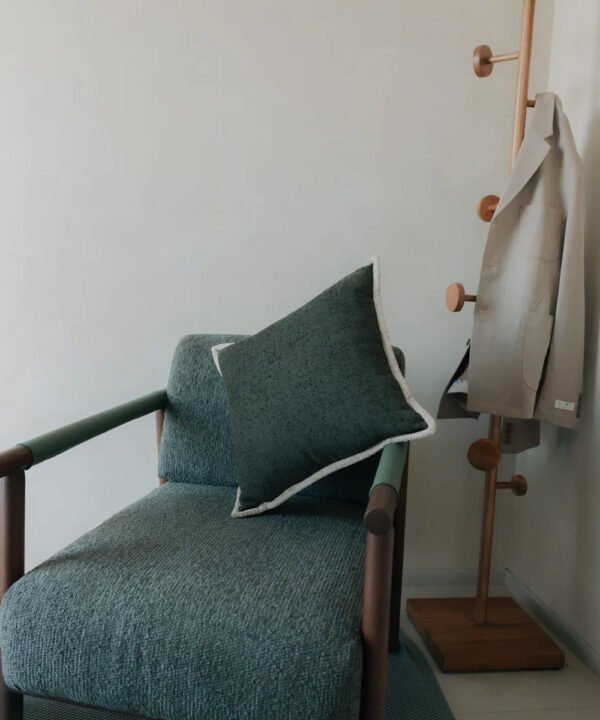 Biophilic Sculptural Oak Stand with Branch-Inspired Accents - Image 3