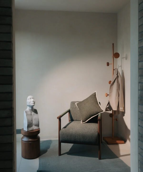 Biophilic Sculptural Oak Stand with Branch-Inspired Accents - Image 5