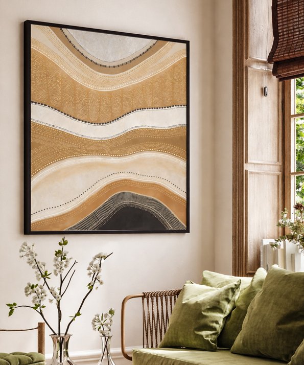 Earthflow Essence – Canvas Decor