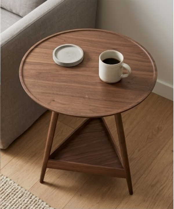 Nordic Round Side Table - Image 3