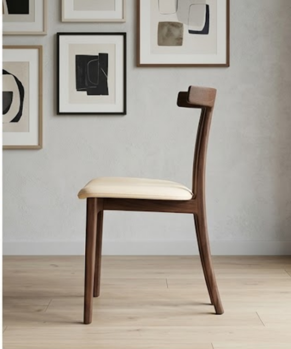 Nordic Wishbone Dining Chair - Image 1