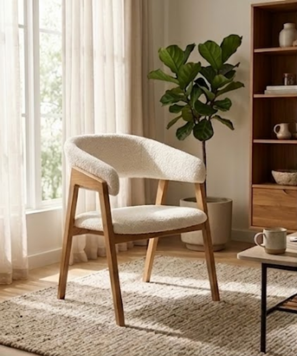 Chairs - 2026-06-23T170302.812 Aurelia Curved Accent Chair - Image 1