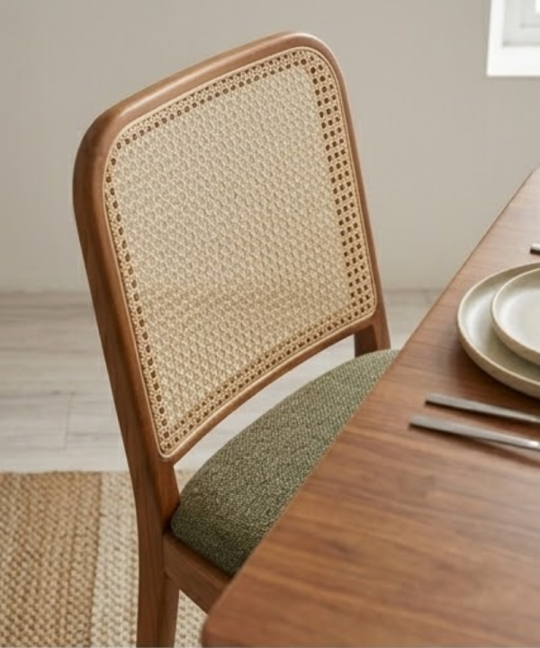 Aurelia Cane Dining Chair - Image 1