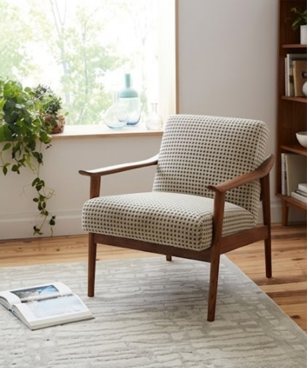 Alden Upholstered Accent Lounge Chair - Image 1