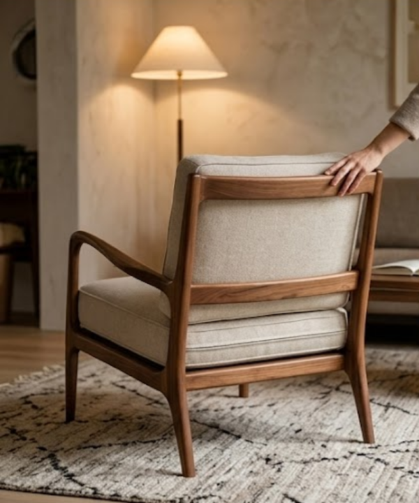 Arden Upholstered Lounge Chair - Image 3