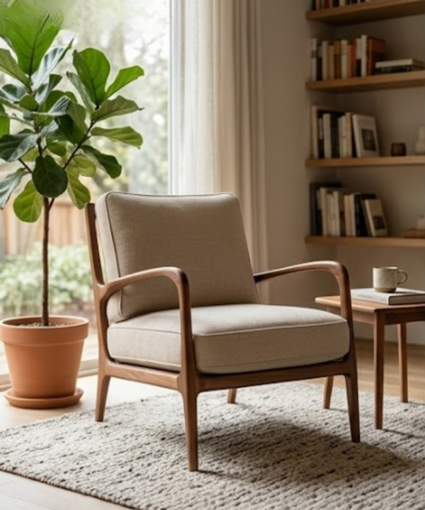 Chairs - 2026-06-24T104820.820 Arden Upholstered Lounge Chair - Image 1