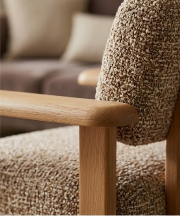 Nova Upholstered Accent Lounge Chair - Image 4