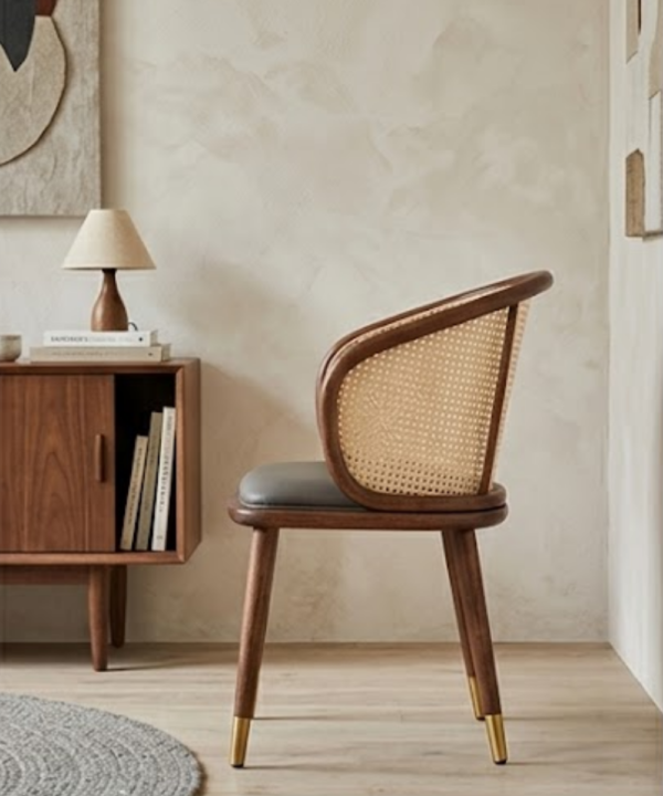 Aurelia Cane Dining Chair - Image 4