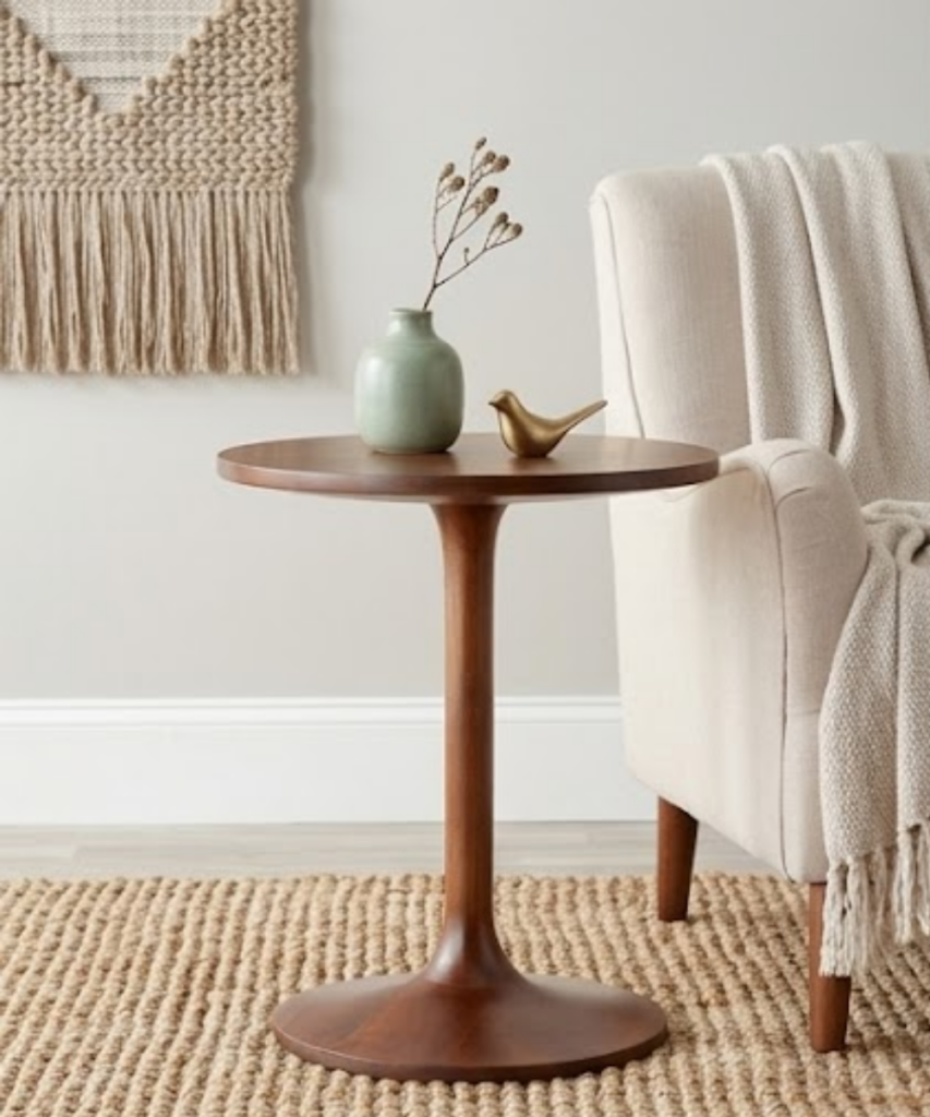 Tulip Pedestal Side Table