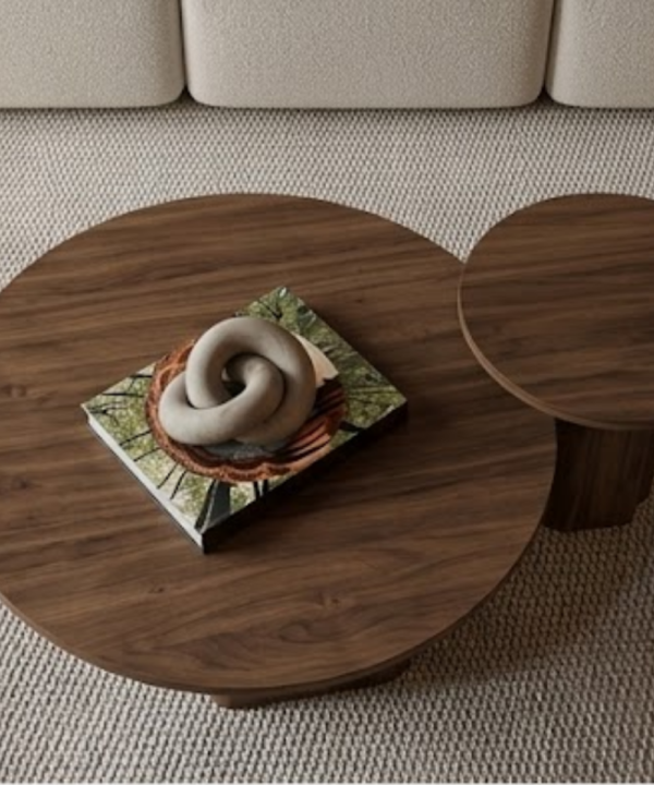 Duo Nesting Coffee Table Set - Image 1