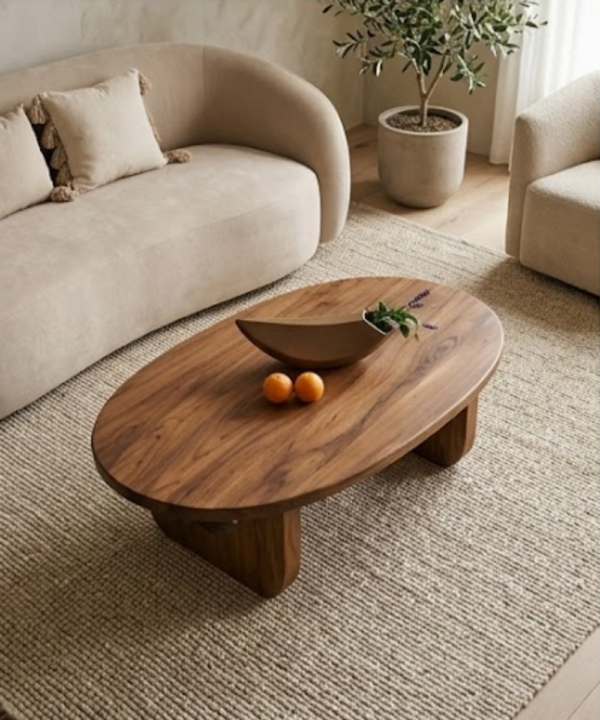Arc Oval Coffee Table - Image 2