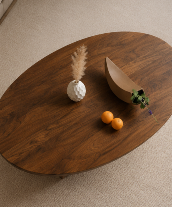 Arc Oval Coffee Table - Image 4