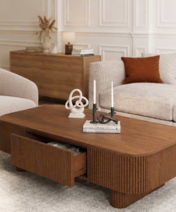 Ridge Storage Coffee Table - Image 4