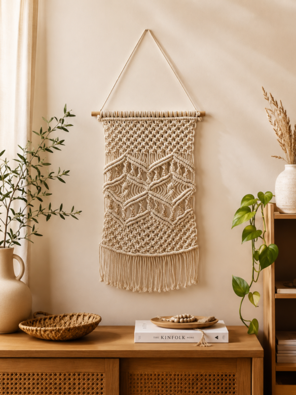 4 Macramé Wall Hanging - Image 1