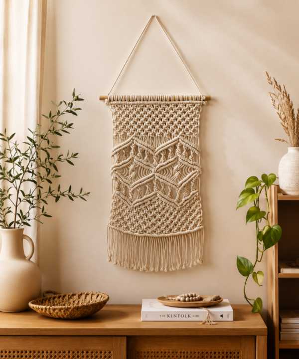 Macramé Wall Hanging - Image 1